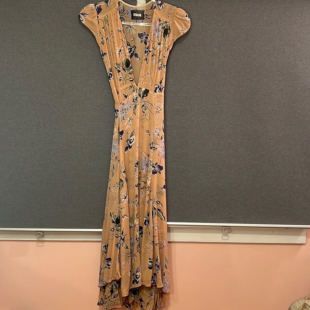 Reformation Wrap Around Floral Dress